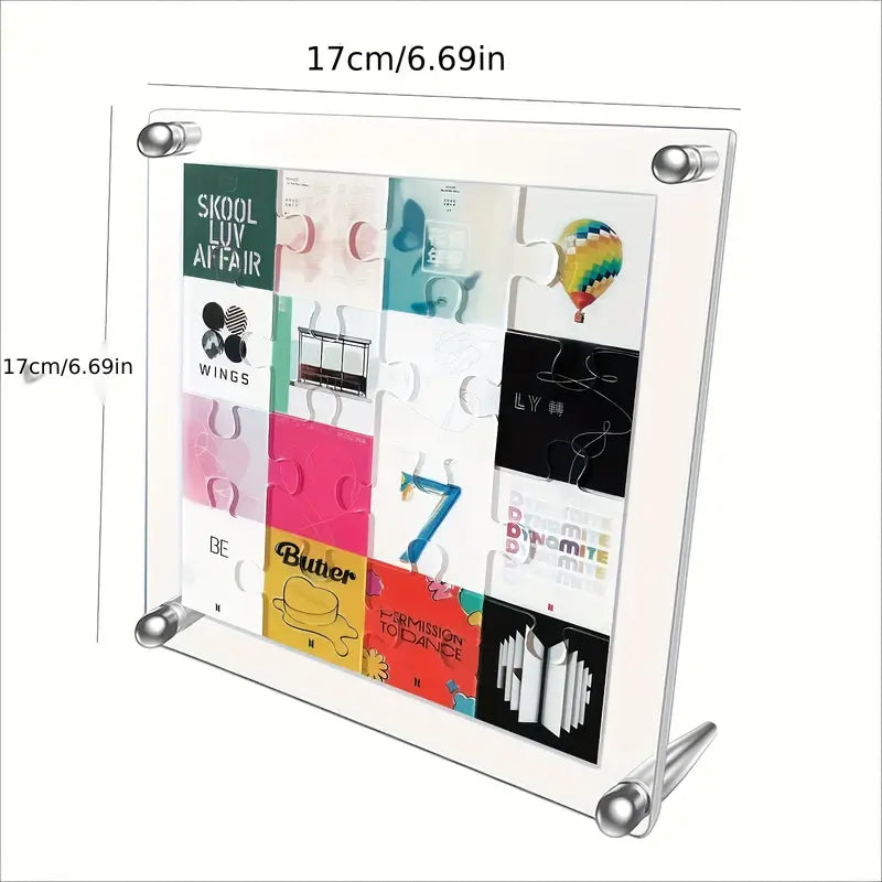 K-pop Album Puzzle Display