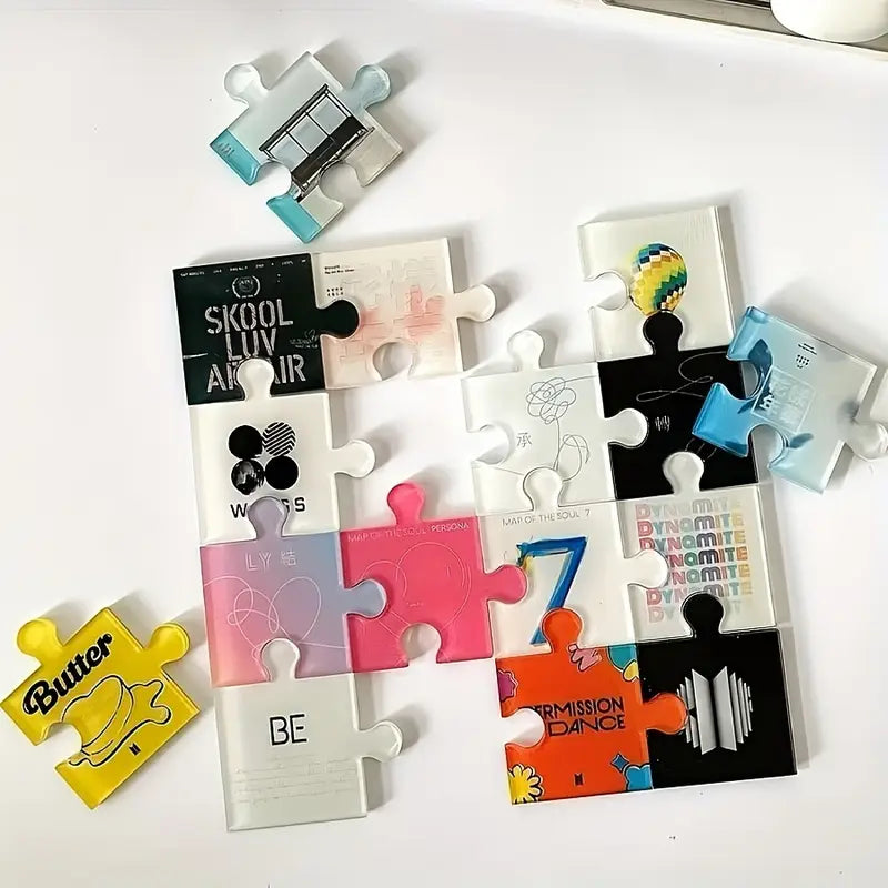 K-pop Album Puzzle Display