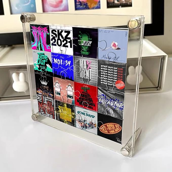 K-pop Album Puzzle Display